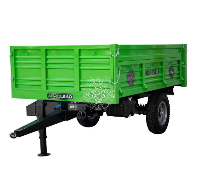 Unius Single Axle Agricultural Trailer